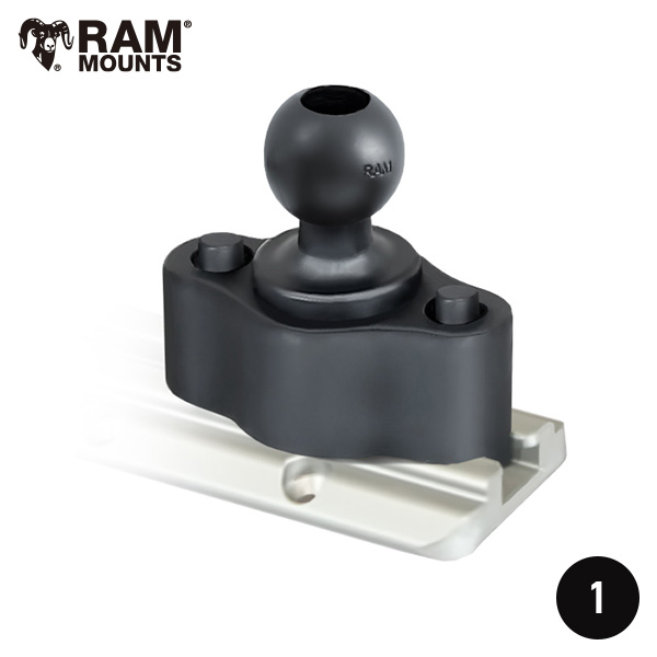 RAM MOUNTS 1インチボール クイックリリーストラックボールベース